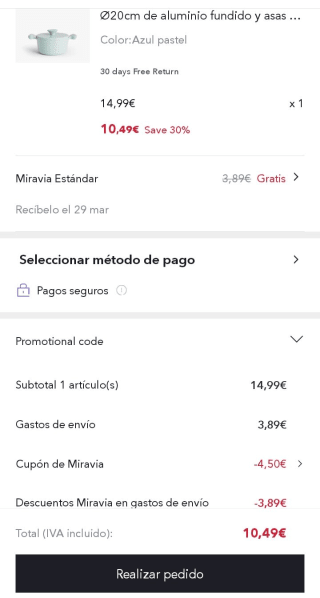 Create POT STUDIO - Olla de aluminio fundido y asas de baquelita por 10,49€.