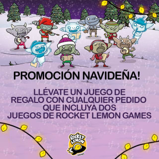 Un Juego de regalo con tus compras de Rocket Lemon