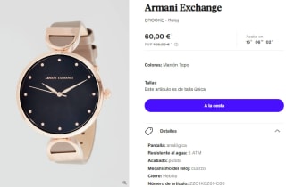 Reloj para Mujer Armani Exchange BROOKE por 60€