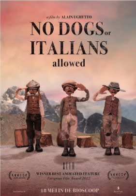 €2,50 korting op premiere film No Dogs or Italians Allowed in Eye Amsterdam op 17 mei