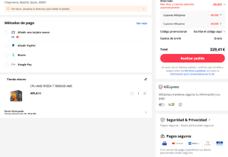 CPU AMD RYZEN 7 7800X3D AM5 a tan solo 329,41€