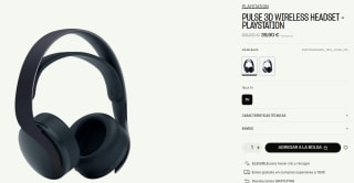 Auriculares Sony Pulse 3D PS5 por 39,90€