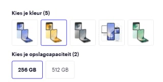 €200 korting op de Samsung Galaxy Z Flip 6 bij Bol