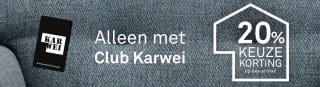 20% keuzekorting met Club Karwei op 1 artikel naar keuze