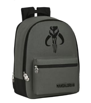 Mochila adaptable a carro marca Safta modelo Star Wars The Mandalorian por 17,48€