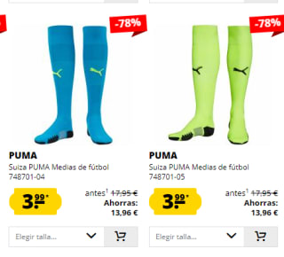 Descuentazos de hasta -70% en ofertas marca puma