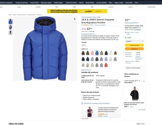 Chaqueta JACK & JONES Jjworld Hombre por solo 25,99€