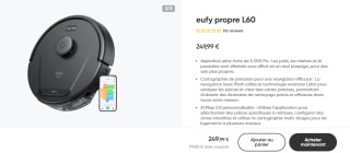 Eufy Clean L60 à 249,99€