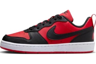Zapatilla Nike Court Borough Low Recraft (GS) Rojo y Negro por 32,45€