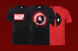 30% Descuento en Camisetas Marvel con envío incluido, desde Zavvi