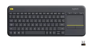 Teclado inalámbrico Logitech K400 plus por 22€