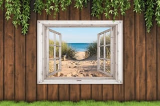 72% korting op tuinposter met eigen foto of collectiebeeld (bv. 90x60cm voor €19,14 incl. verzending) @ Fotocadeau