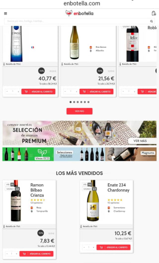 Hasta -10% de Descuento en Enbotella.