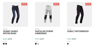 MKC Moto sale met 20% korting op REV'IT! motorbroeken