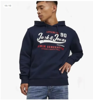 Sudadera para Hombre Jack & Jones JJELOGO por 10.7€