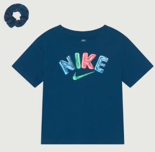 Nike Kids Swoosh Party Mylar Tee - Blauw voor €9 bij Zalando-Lounge