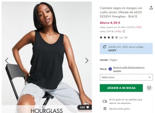 Hasta 60% + 30% Extra descuento en tu compra en tienda Asos