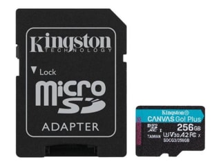 Kingston 256GB microSD CanvasGo from £19.19 at BT Shop