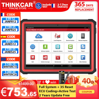 Launch X431 PRO3S + Plus 10.1Inch Auto Diagnostic Tool Auto OBD2 Obd