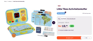 Little Tikes Leerrijke Activiteiten Koffer voor €19,95 bij iBOOD