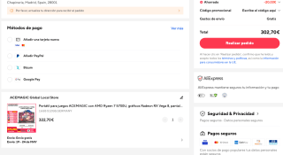 Portatil ACEMAGIC AMD Ryzen 7 por solo 302,70€