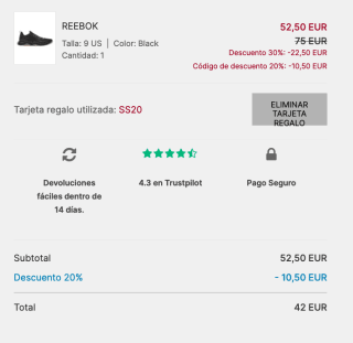Zapatillas REEBOK NFX TRAINER Fitness y gym por solo 42€