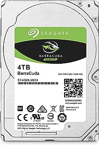 Disco Interno 2,5" Segate BarraCuda 4TB SATA por $2,291 en Amazon