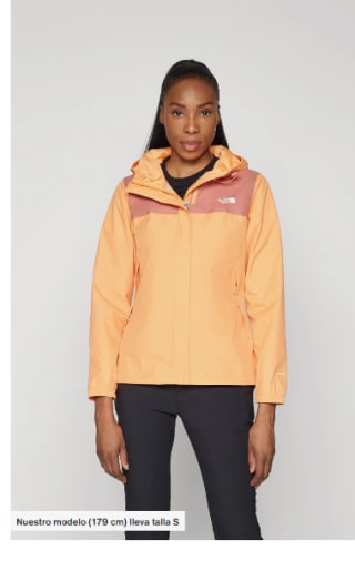 Chaqueta para Mujer The North Face ANTORA JACKET por 59.95€