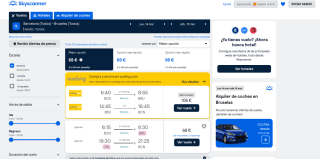 Vuelos ida y vuelta Barcelona - Bruselas desde 68€ con Skyscanner