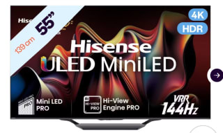 Hisense 55U79NQ 55 4K SmartTV 144Hz 2024 voor €479 bij Ibood