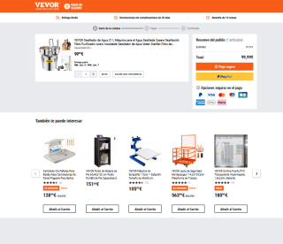 Destilador VEVOR 21 Litros por solo 94,99€