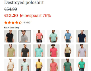 Superdry Vintage Destroyed Polo Heren voor €13,20 bij Superdry