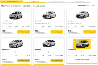 Alquiler coche desde el norte de España a Madrid por 1€ (con 750km y conductor adicional)