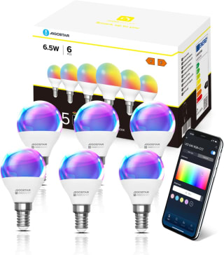 Pack de 6 bombillas inteligentes Aigostar E14 por solo 25,29€