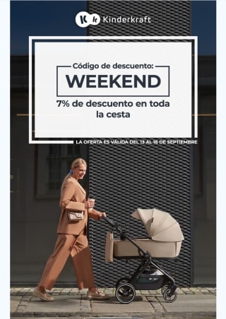 -7% Adicional en Kinderkraft.