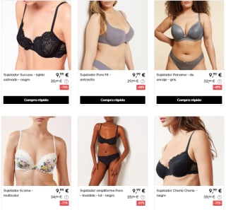 Liquidación Etam descuentos hasta 90% + 10€ EXTRA precios desde solo 1,99€