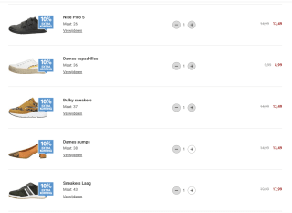 Tot 75% korting op vele (merk)schoenen bij Schuurman Schoenen