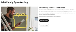 IKEA Family €10 korting bij besteding van €100