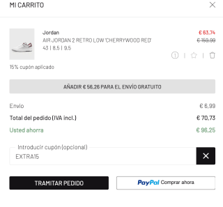 Zapatillas Nike JORDANAIR JORDAN 2 RETRO LOW CHERRYWOOD por solo 63,74€