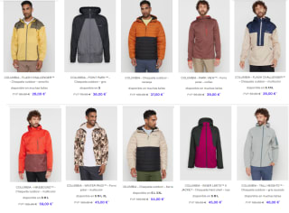 Recopilacion de Chaquetas y Polares Columbia desde 25€ en Zalando Prive