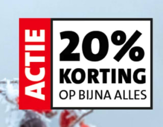 20% korting op (bijna) alles intratuin
