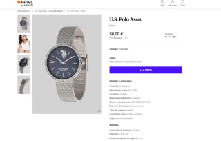 Reloj para mujer U.S. Polo Assn. por 58€