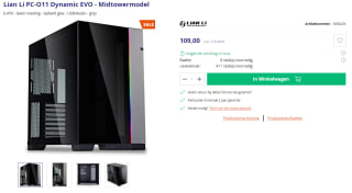 Lian Li PC-O11 Dynamic EVO PC case voor €109 via Azerty