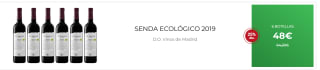 6 Botellas de Senda Ecológico 2019 por 38€