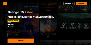 Gratis 1 mes de Orange TV Libre Fútbol, cine, series y SkyShowtime