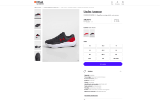 Zapatillas Under Armour Charged Surge 4 por 28€