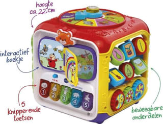 VTech Baby Bumba Activiteitenkubus voor €24,99 bij Bol.com