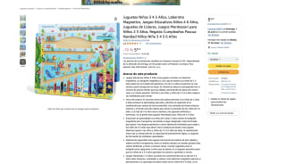 Juego educativo Laberinto magnético para niños por solo 5,99€