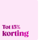 Tot 15% korting bij Groupon België