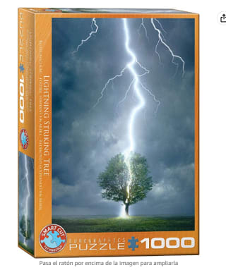 Puzzle de 1000 piezas Eurographics Rayo Golpeando Árbol por solo 6,27€